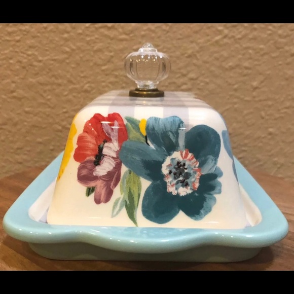 Pioneer Women Sweet Romance Butter Dish - Picture 4 of 7